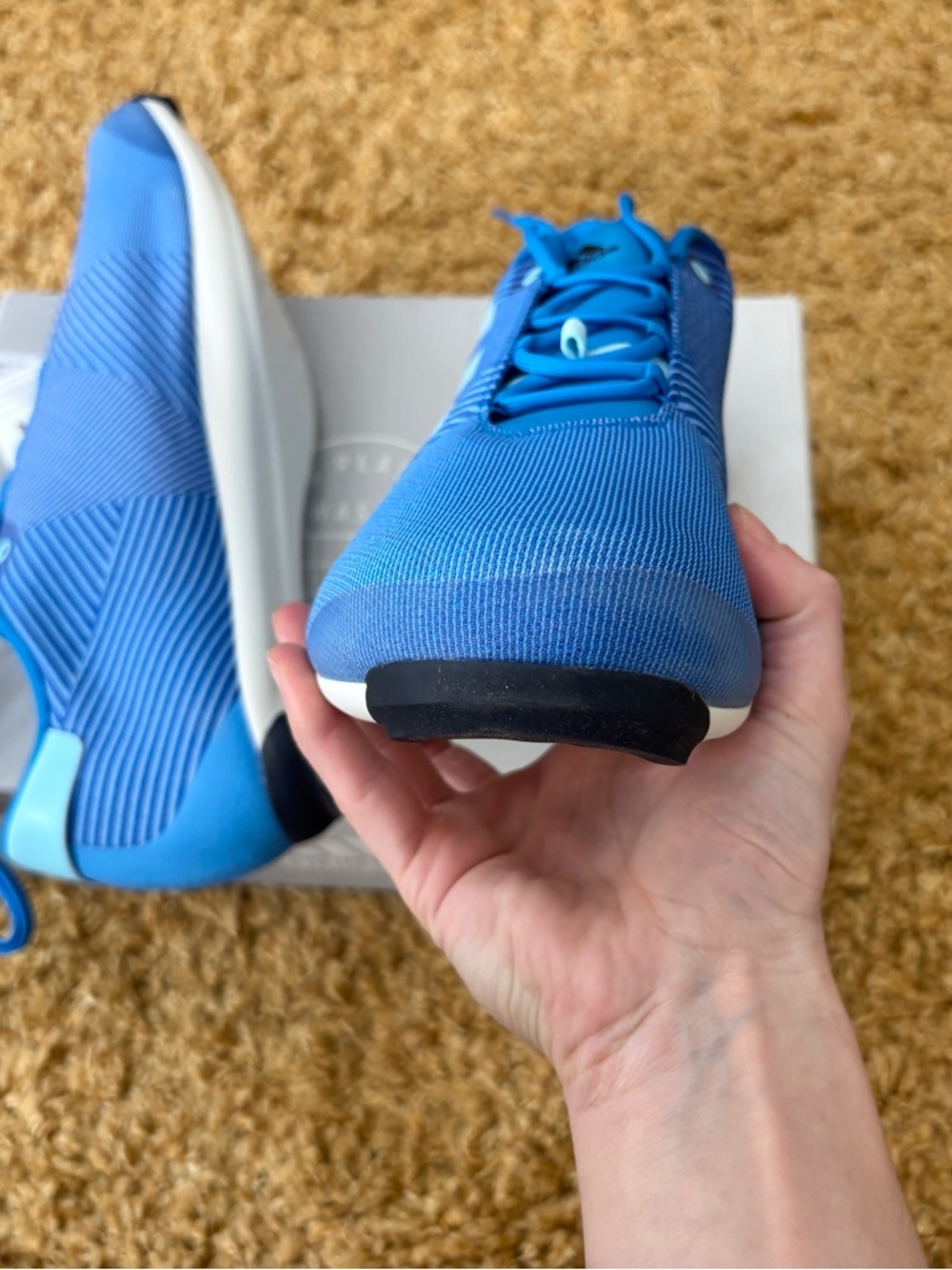 NEW Adidas The Road Shoes Men's Size 13 Blue Rush Cycling Road Shoes GY6829 - Picture 14 of 16